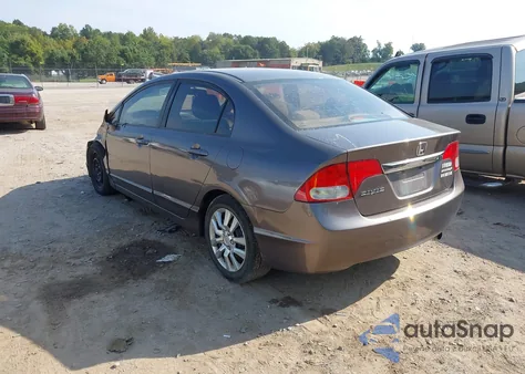 2010 Honda Civic Lx из США, поврежденный, VIN 2HGFA1F56AH542122